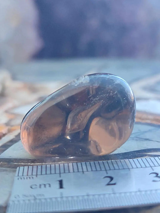 Quartz fumé du Brésil pîerre roulée Grade A++++ Quartz fumé du Brésil pierre roulée