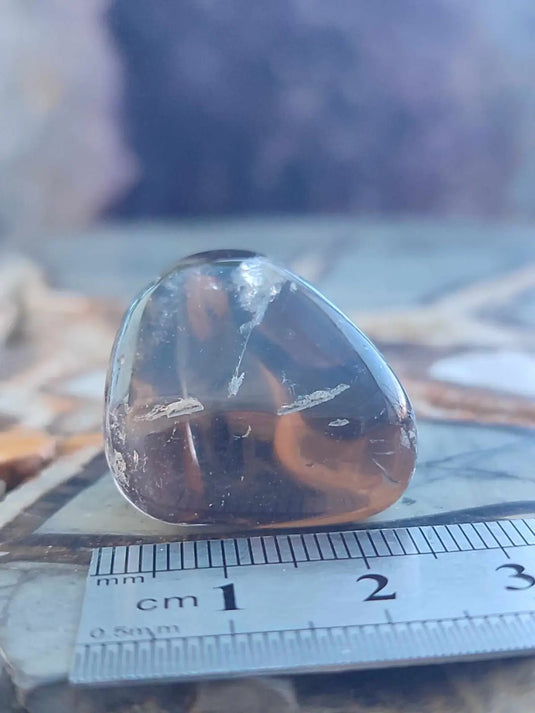 Quartz fumé du Brésil pîerre roulée Grade A++++ Quartz fumé du Brésil pierre roulée