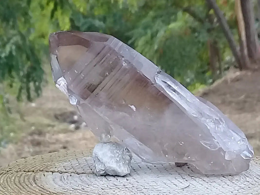 Quartz fumé du Brésil pointe brute Grade A++++ Quartz fumé