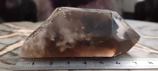 Quartz fumé du Brésil pointe brute Grade A++++ Quartz fumé pointe brute