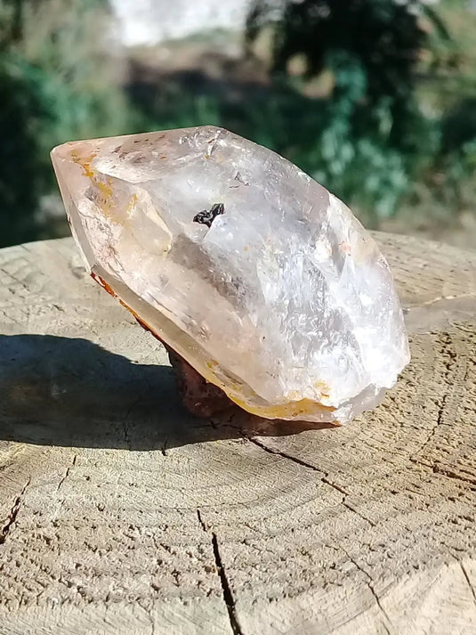 Quartz Green Ridge Clear Iron-Coated Grade A ++++ 5 x 2,5 x 2,8 cm Quartz Green Ridge Clear Iron-Coated