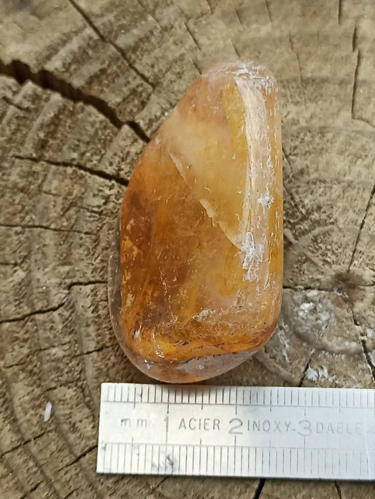 Quartz Hématoïde guérisseur du Brésil pierre roulée Grade A++++ Quartz Hématoïde guérisseur