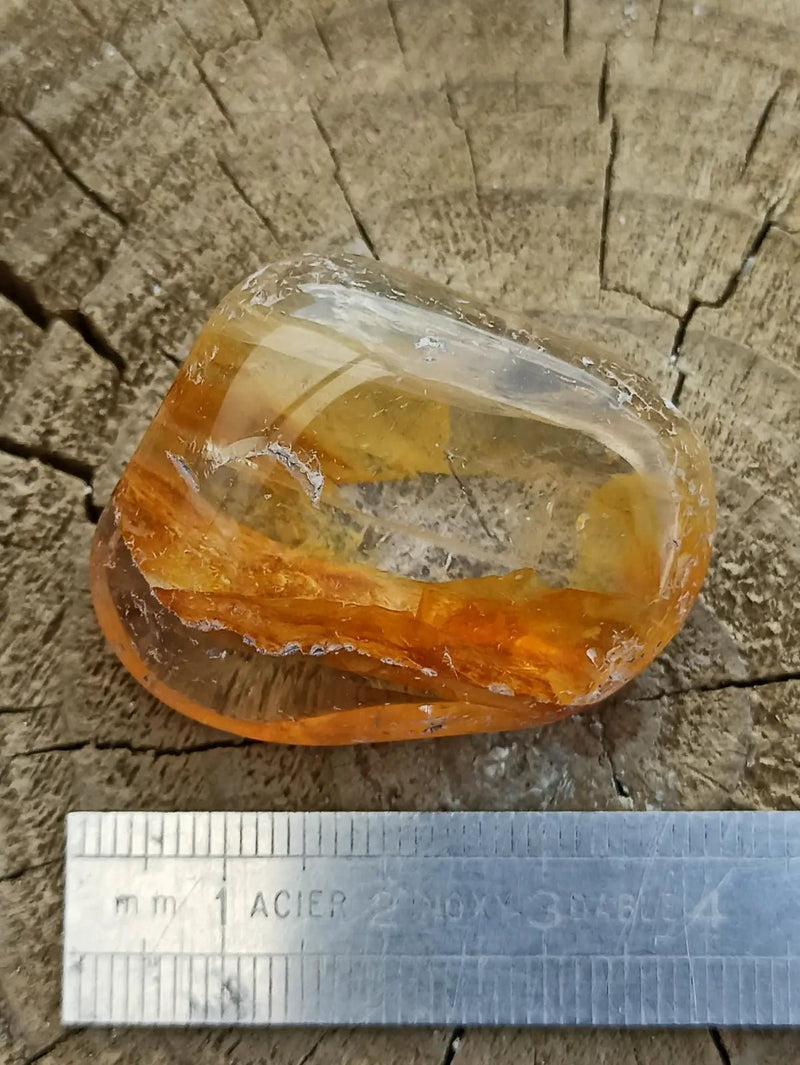 Load image into Gallery viewer, Quartz Hématoïde guérisseur du Brésil pierre roulée Grade A++++ Quartz Hématoïde guérisseur
