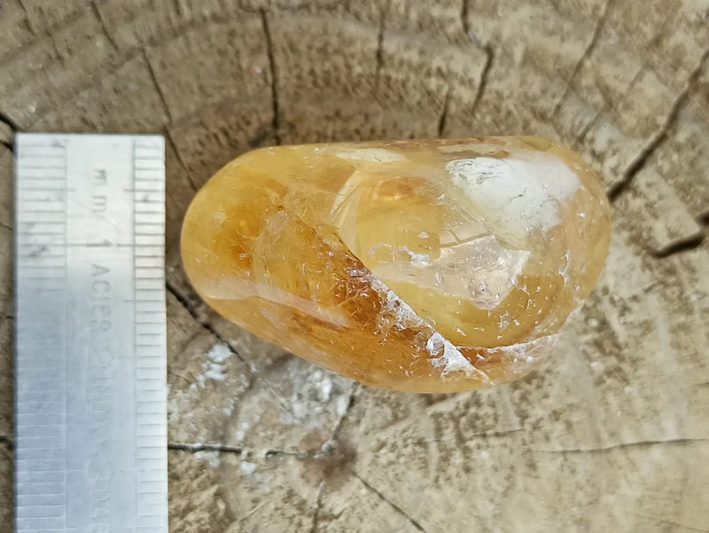Load image into Gallery viewer, Quartz Hématoïde guérisseur du Brésil pierre roulée Grade A++++ Quartz Hématoïde guérisseur
