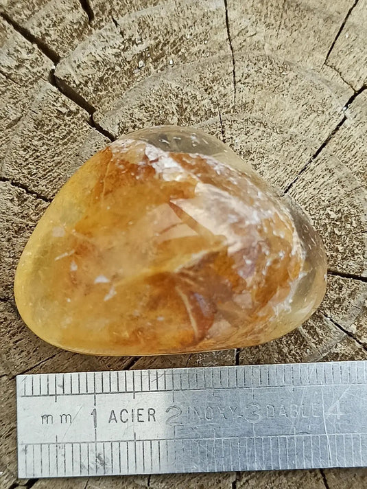 Quartz Hématoïde guérisseur du Brésil pierre roulée Grade A++++ Quartz Hématoïde guérisseur