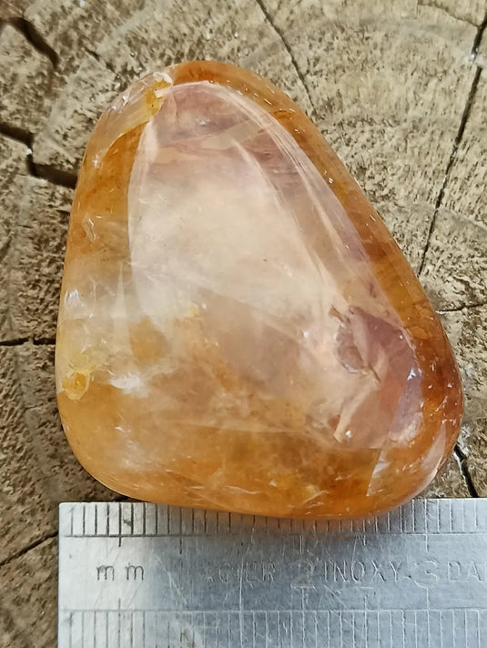 Quartz Hématoïde guérisseur du Brésil pierre roulée Grade A++++ Quartz Hématoïde guérisseur