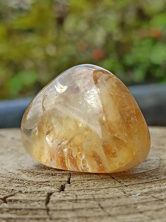 Quartz Hématoïde guérisseur du Brésil pierre roulée Grade A++++ Quartz Hématoïde guérisseur