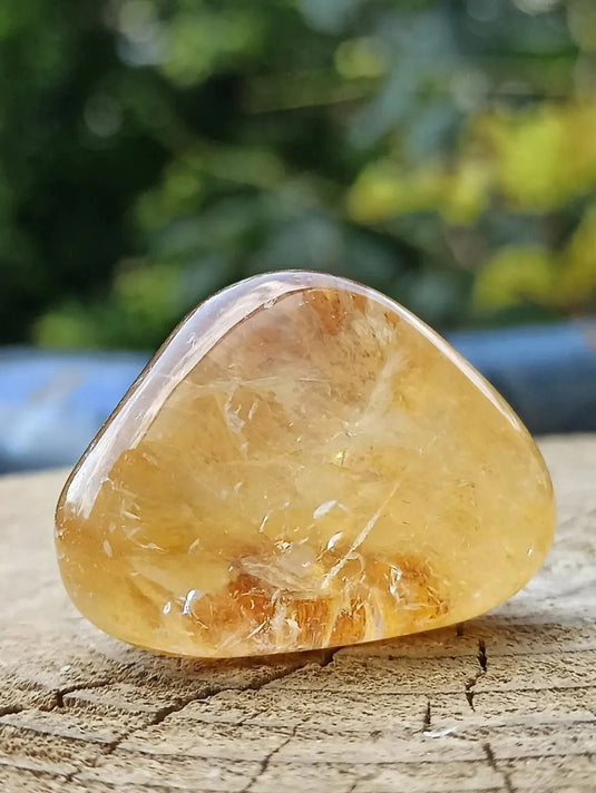 Quartz Hématoïde guérisseur du Brésil pierre roulée Grade A++++ Quartz Hématoïde guérisseur