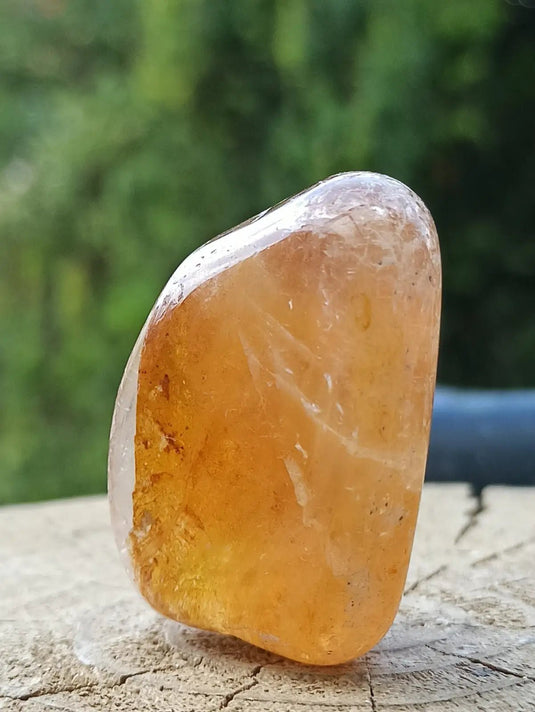 Quartz Hématoïde guérisseur du Brésil pierre roulée Grade A++++ Quartz Hématoïde guérisseur