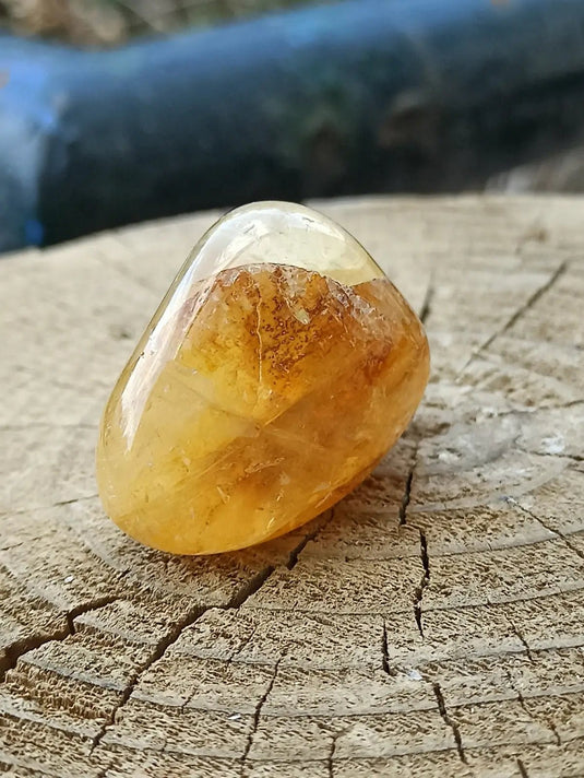 Quartz Hématoïde guérisseur du Brésil pierre roulée Grade A++++ Quartz Hématoïde guérisseur