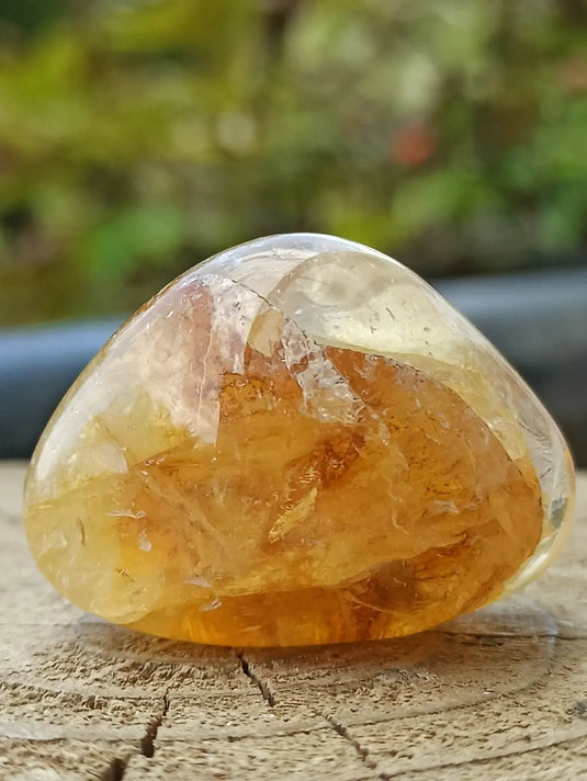 Quartz Hématoïde guérisseur du Brésil pierre roulée Grade A++++ Quartz Hématoïde guérisseur