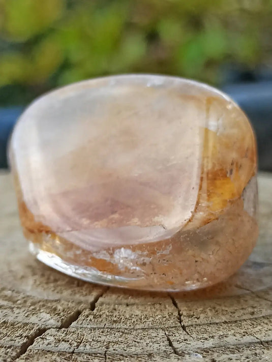 Quartz Hématoïde guérisseur du Brésil pierre roulée Grade A++++ Quartz Hématoïde guérisseur