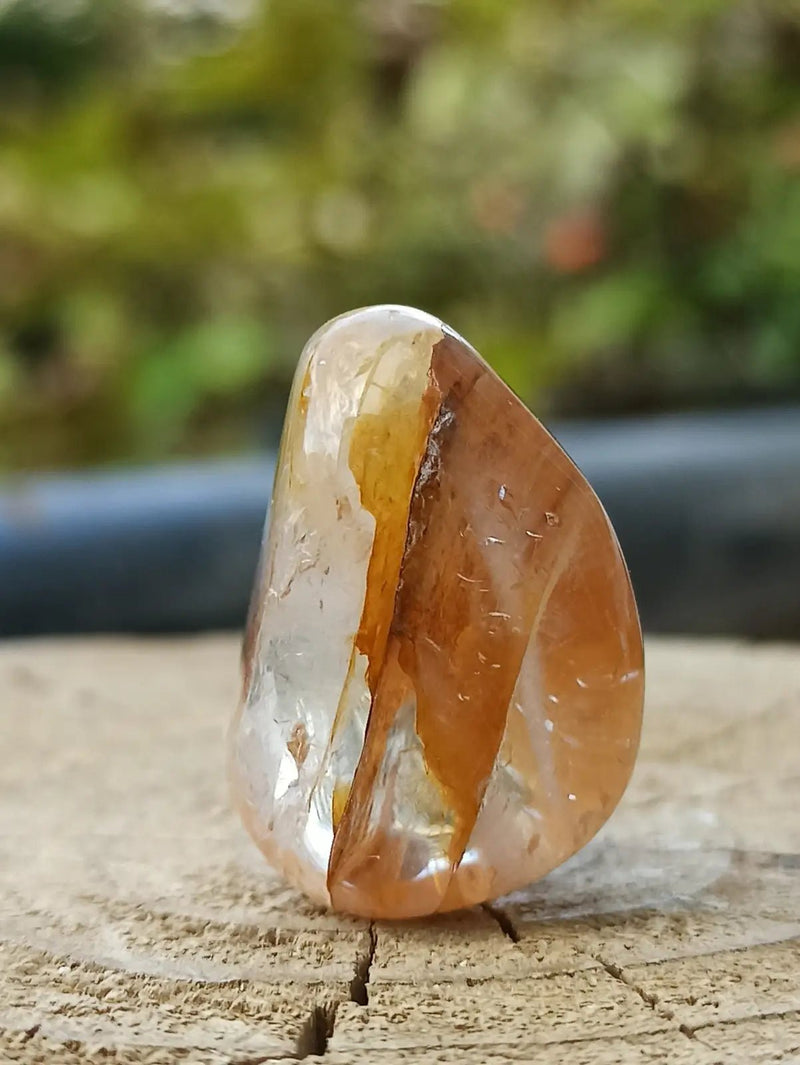 Load image into Gallery viewer, Quartz Hématoïde guérisseur du Brésil pierre roulée Grade A++++ Quartz Hématoïde guérisseur
