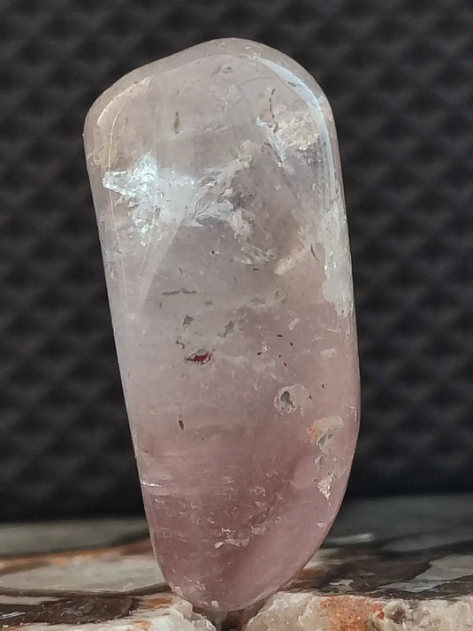 Quartz lithium du Brésil - Pierre roulée - Grade Prémium - Antistress et Lâcher prise Quartz Lithium du Brésil