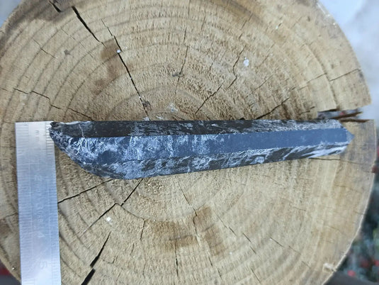 Quartz noir de Mongolie pointe brute Grade A++++ ’RARE’ Quartz noir de Mongolie