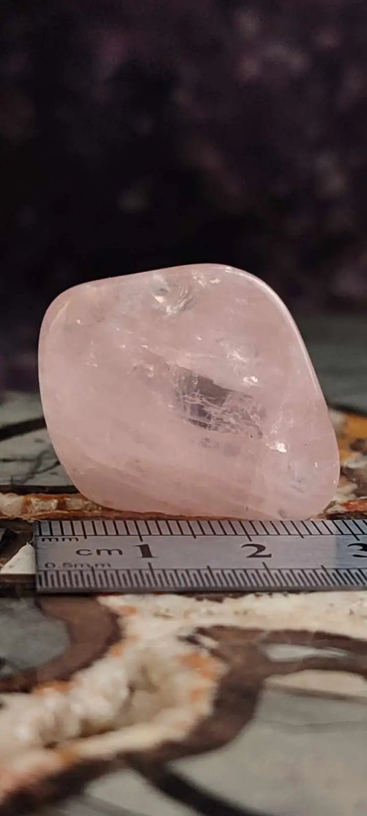 Quartz rose du Brésil pierre roulée Grade A++++ quartz rose pierre roulée