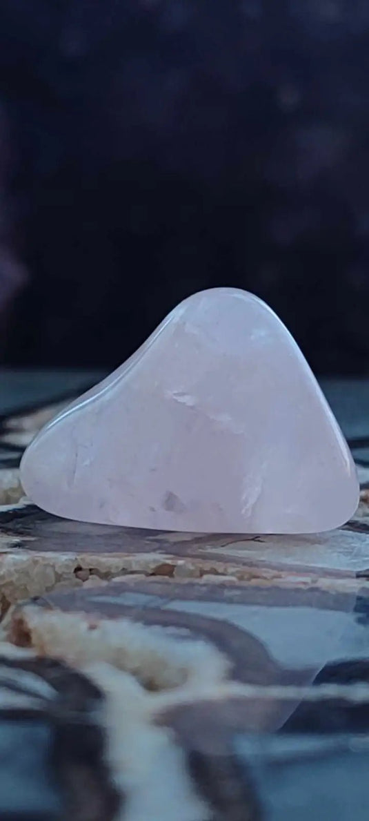 Quartz rose du Brésil pierre roulée Grade A++++ quartz rose pierre roulée