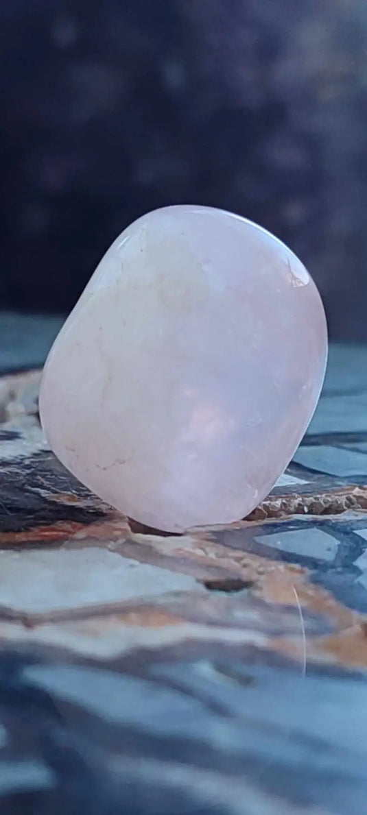 Quartz rose du Brésil pierre roulée Grade A++++ quartz rose pierre roulée