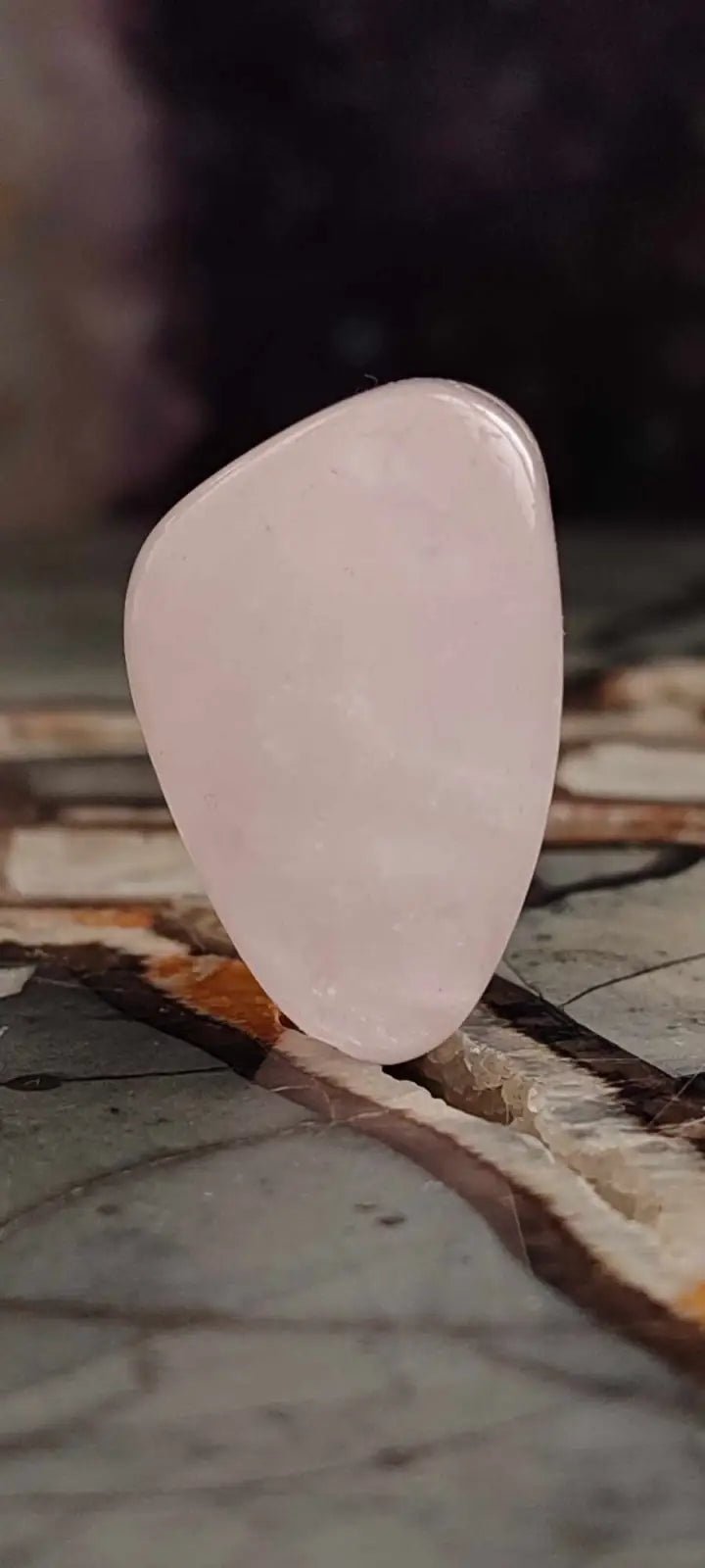 Load image into Gallery viewer, Quartz rose du Brésil pierre roulée Grade A++++ quartz rose pierre roulée
