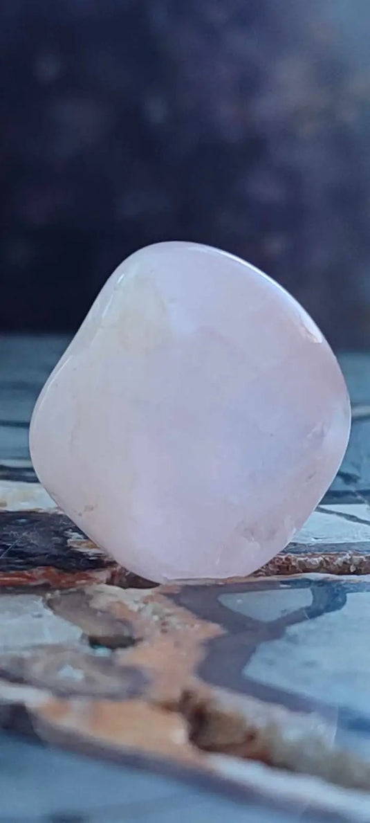 Quartz rose du Brésil pierre roulée Grade A++++ quartz rose pierre roulée