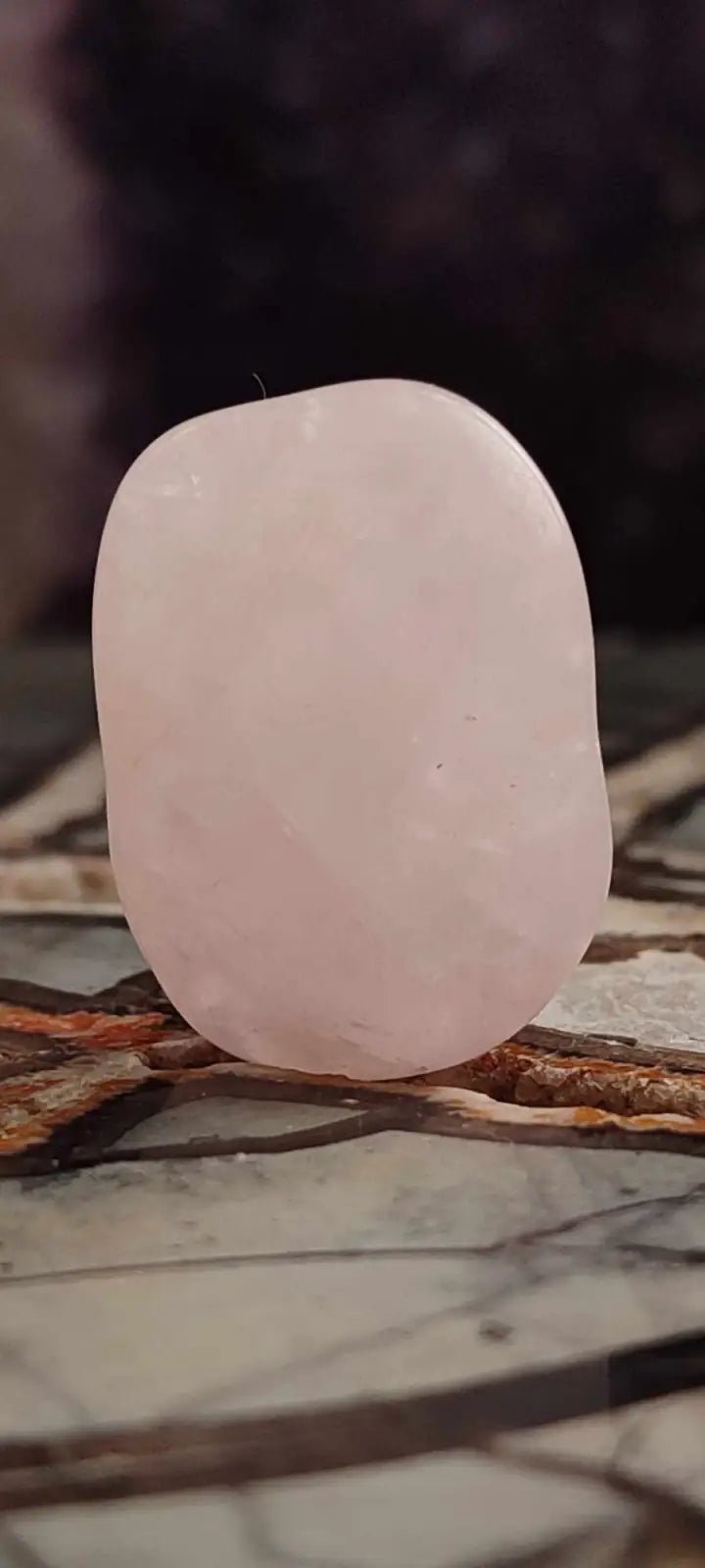 Load image into Gallery viewer, Quartz rose du Brésil pierre roulée Grade A++++ quartz rose pierre roulée
