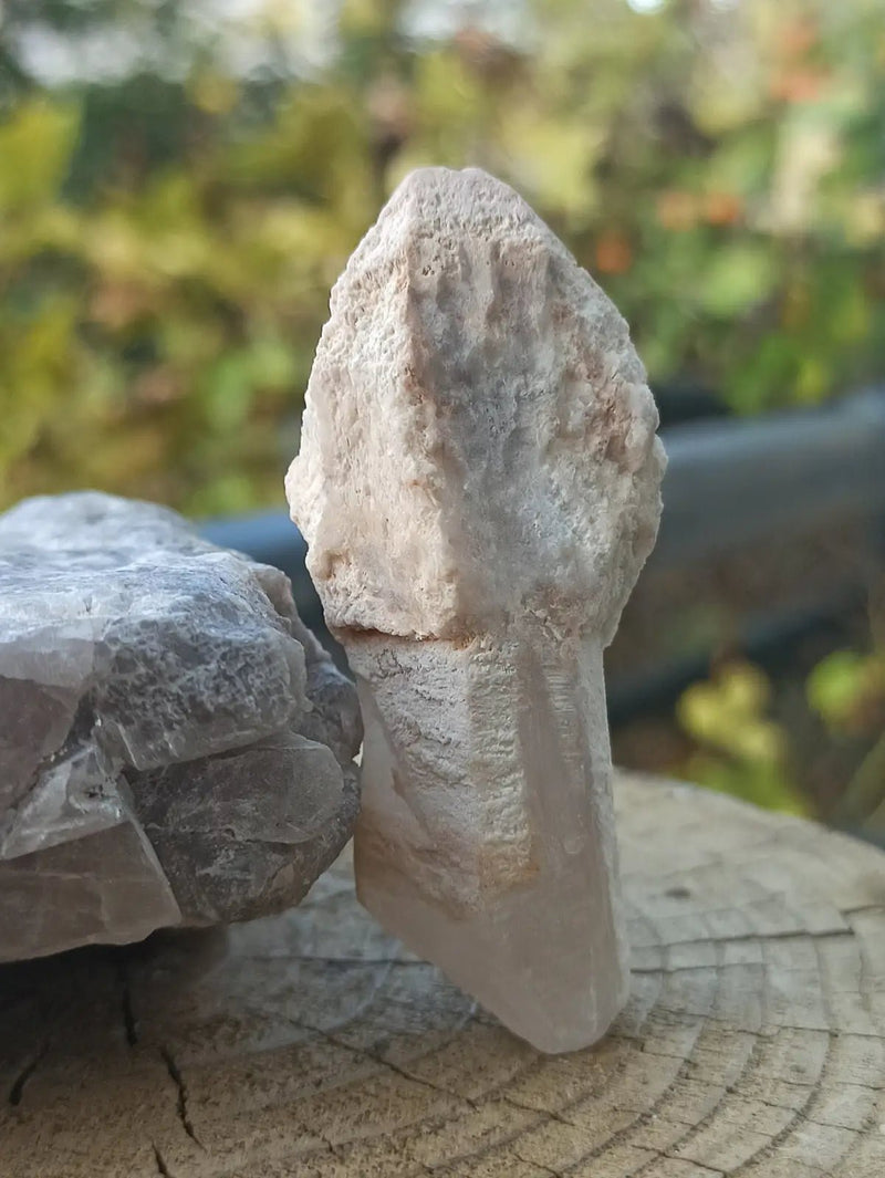 Load image into Gallery viewer, Quartz sceptre céleste du Brésil pointe brute Grade A++++ ’RARE’ Quartz sceptre céleste du Brésil pointe brute
