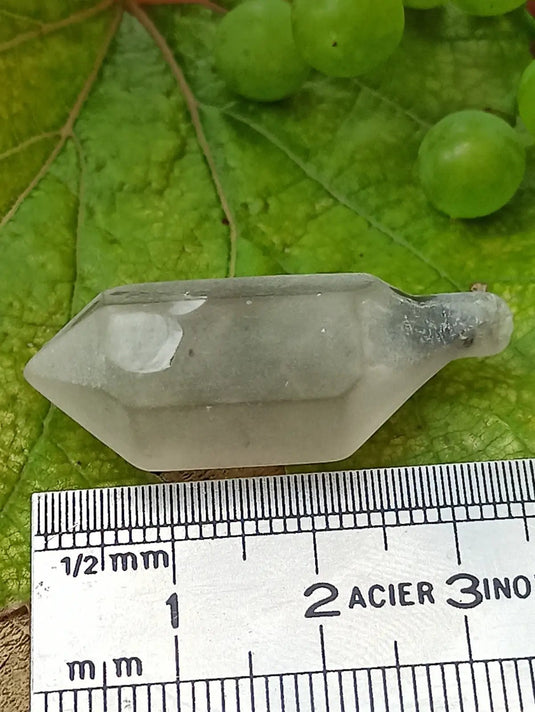 Quartz Sceptre Himalaya pointe brute Grade A++++ ’RARE’ Quartz Sceptre Himalaya
