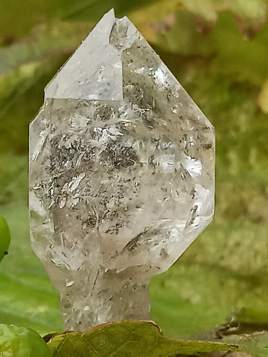 Quartz Sceptre Himalaya pointe brute Grade A++++ ’RARE’ Quartz Sceptre Himalaya