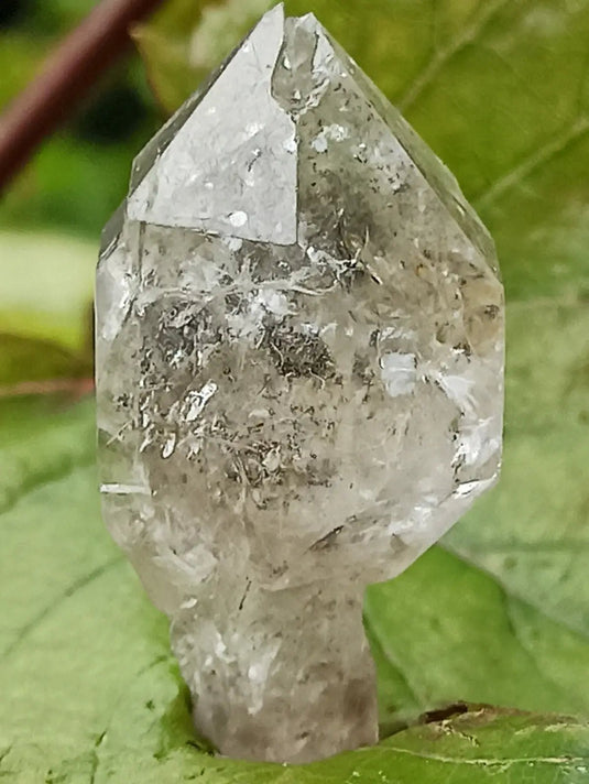 Quartz Sceptre Himalaya pointe brute Grade A++++ ’RARE’ Quartz Sceptre Himalaya