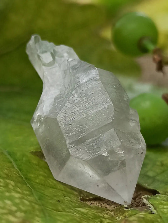 Quartz Sceptre Himalaya pointe brute Grade A++++ ’RARE’ Quartz Sceptre Himalaya