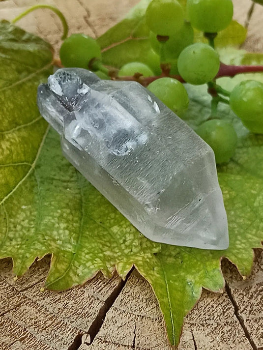 Quartz Sceptre Himalaya pointe brute Grade A++++ ’RARE’ Quartz Sceptre Himalaya