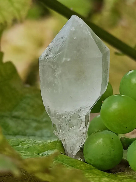 Quartz Sceptre Himalaya pointe brute Grade A++++ ’RARE’ Quartz Sceptre Himalaya