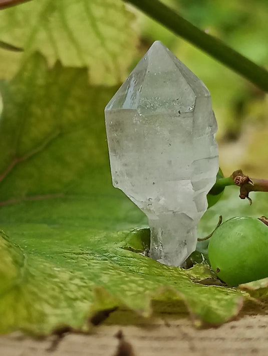 Quartz Sceptre Himalaya pointe brute Grade A++++ ’RARE’ Quartz Sceptre Himalaya