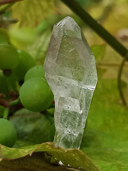 Quartz Sceptre Himalaya pointe brute Grade A++++ ’RARE’ Quartz Sceptre Himalaya