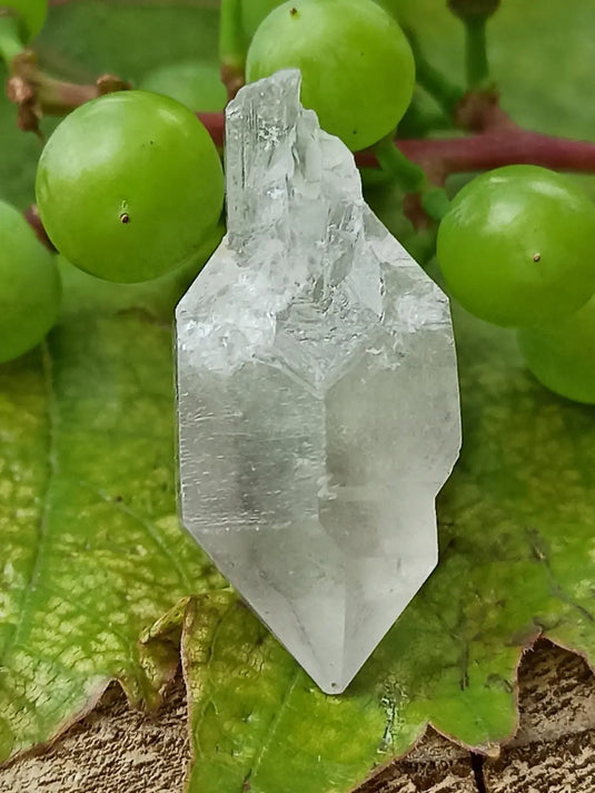 Quartz Sceptre Himalaya pointe brute Grade A++++ ’RARE’ Quartz Sceptre Himalaya