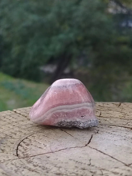 Rhodochrosite cristallisée du Mexique pierre roulée Grade A ++++ Rhodochrosite du Mexique cristallisée pierre roulée
