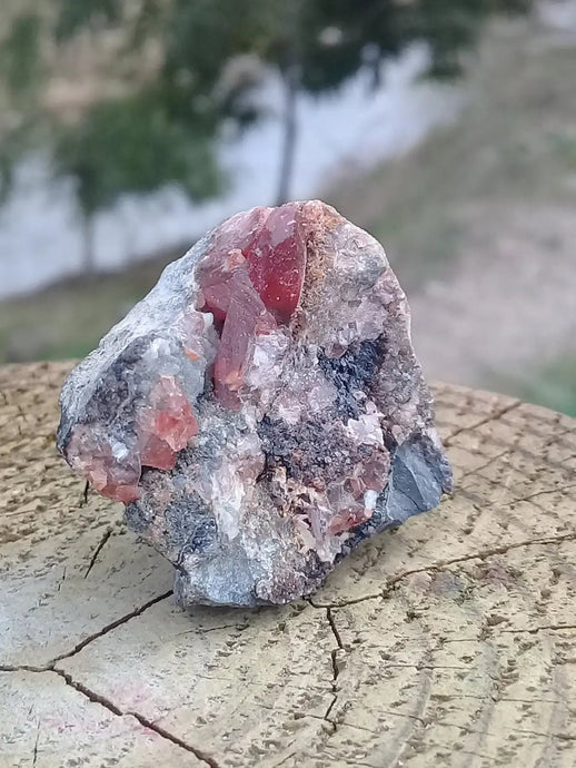 Rhodochrosite cristallisée du Pérou pierre brute Grade A ++++ Rhodochrosite cristallisée du Pérou