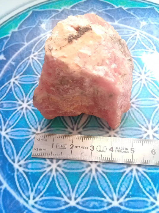 Rhodochrosite rose du Mexique Grade A ++++ pierre brute Rhodochroste rose du Mexique pierre brute