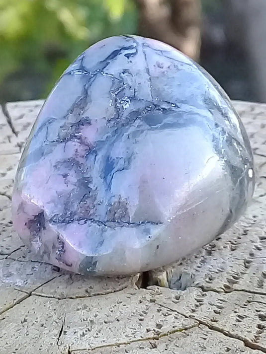 Rhodonite d’Argentine pierre roulée Grade A ++++ Rhodonite pierre roulée