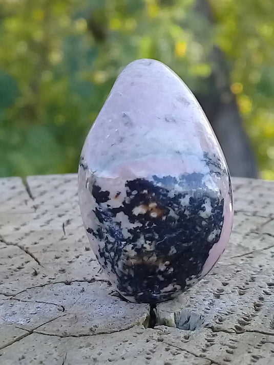 Rhodonite d’Argentine pierre roulée Grade A ++++ Rhodonite pierre roulée