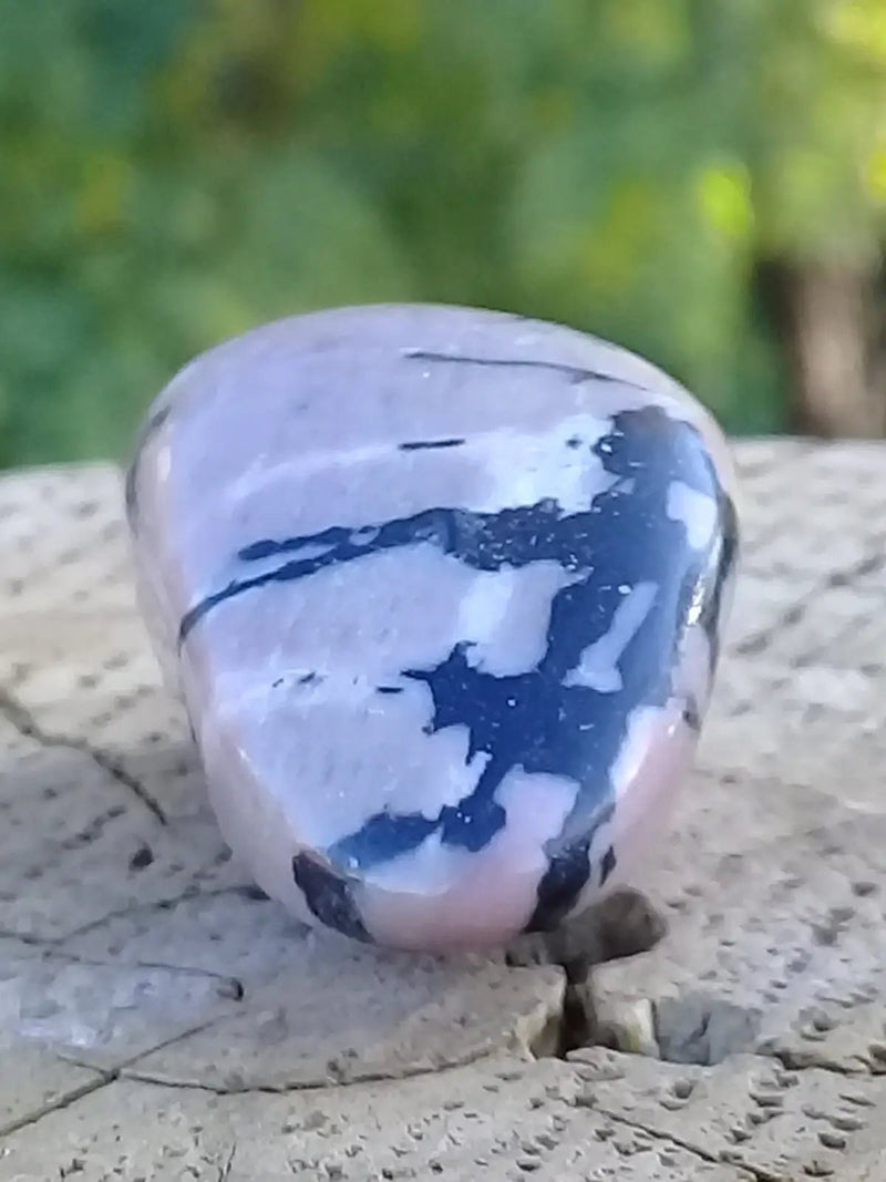 Load image into Gallery viewer, Rhodonite d’Argentine pierre roulée Grade A ++++ Rhodonite pierre roulée
