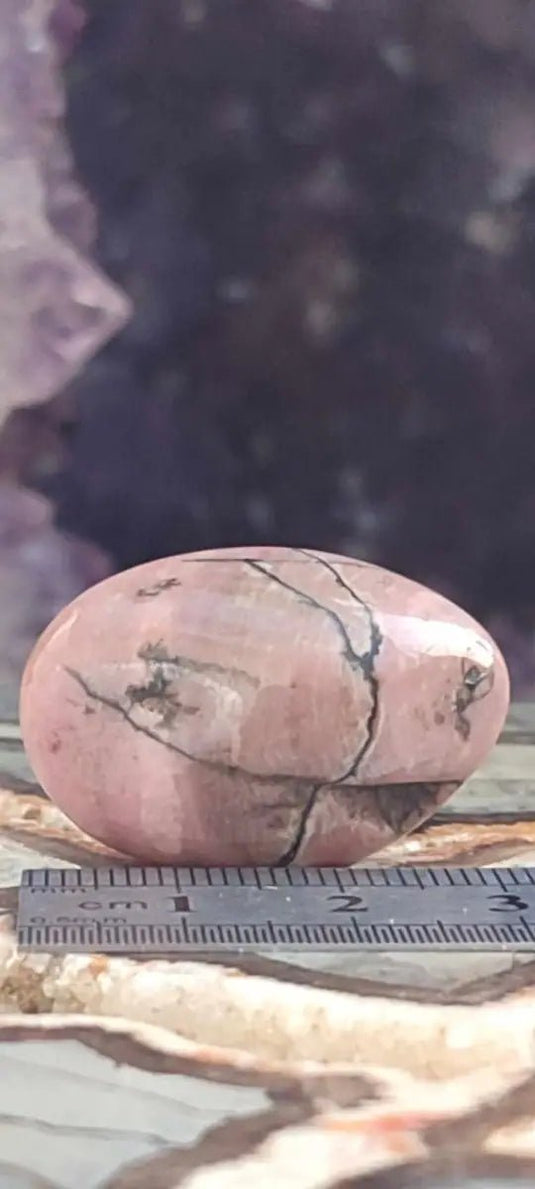 Rhodonite d’Argentine pierre roulée Grade A ++++ Rhodonite pierre roulée