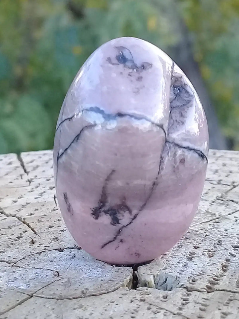 Load image into Gallery viewer, Rhodonite d’Argentine pierre roulée Grade A ++++ Rhodonite pierre roulée
