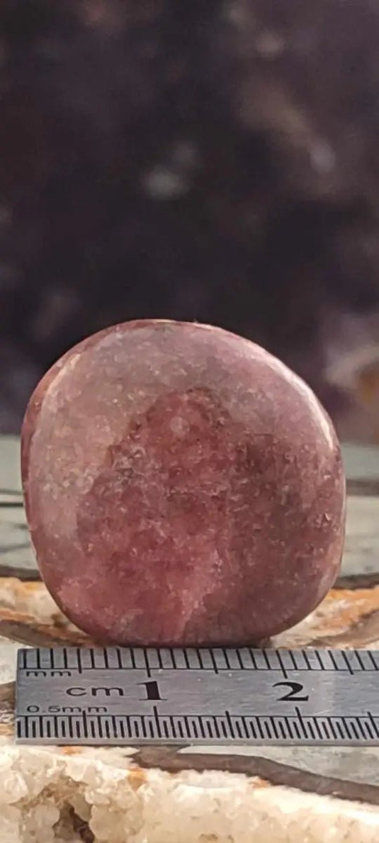 Rhodonite du Pérou pierre roulée Grade A ++++ Rhodonite pierre roulée