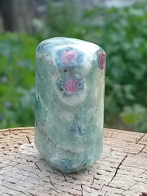 Rubis Fuschite pierre roulée Grade A +++ Pierre roulée Rubis Fuschite