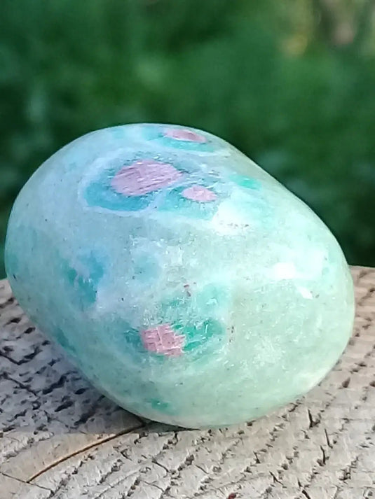 Rubis Fuschite pierre roulée Grade A +++ Pierre roulée Rubis Fuschite