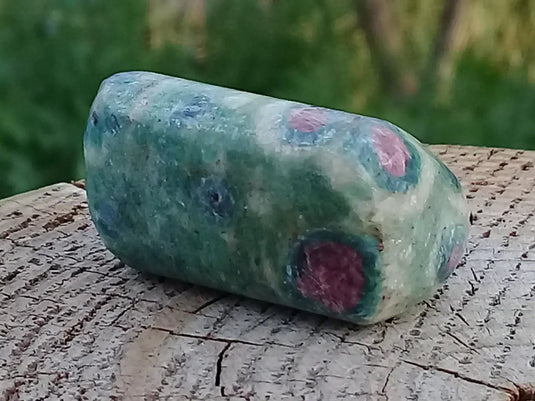 Rubis Fuschite pierre roulée Grade A +++ Pierre roulée Rubis Fuschite