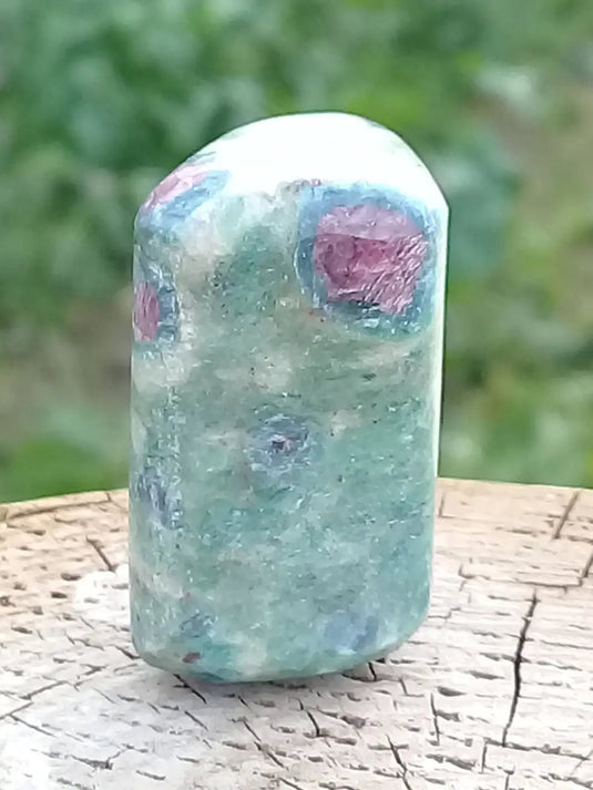 Rubis Fuschite pierre roulée Grade A +++ Pierre roulée Rubis Fuschite