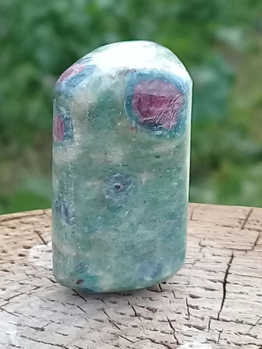 Rubis Fuschite pierre roulée Grade A +++ Pierre roulée Rubis Fuschite