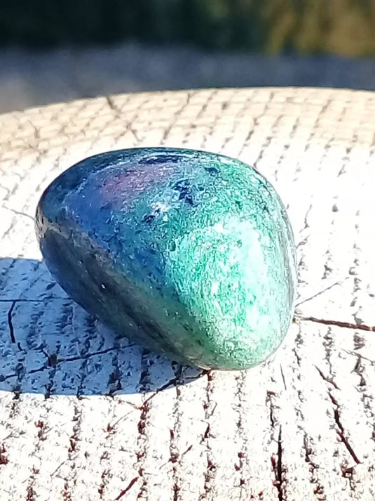 Rubis Zoïsite pierre roulée Grade A ++++ Rubis Zoïsite pierre roulée